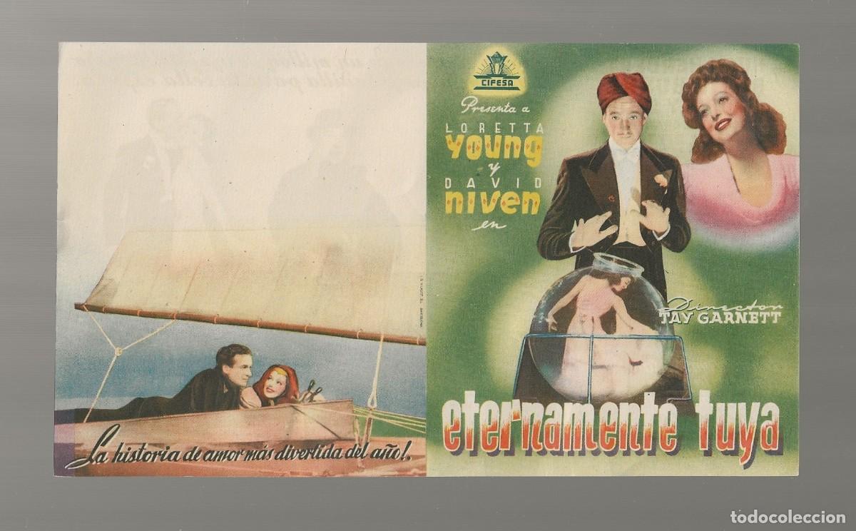 Cine: ETERNAMENTE TUYA - PROGRAMA DE CINE DOBLE - SIN PUBLICIDAD - Foto 1