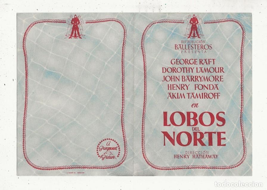Cine: LOBOS DEL NORTE - PROGRAMA DE CINE DOBLE - Foto 1