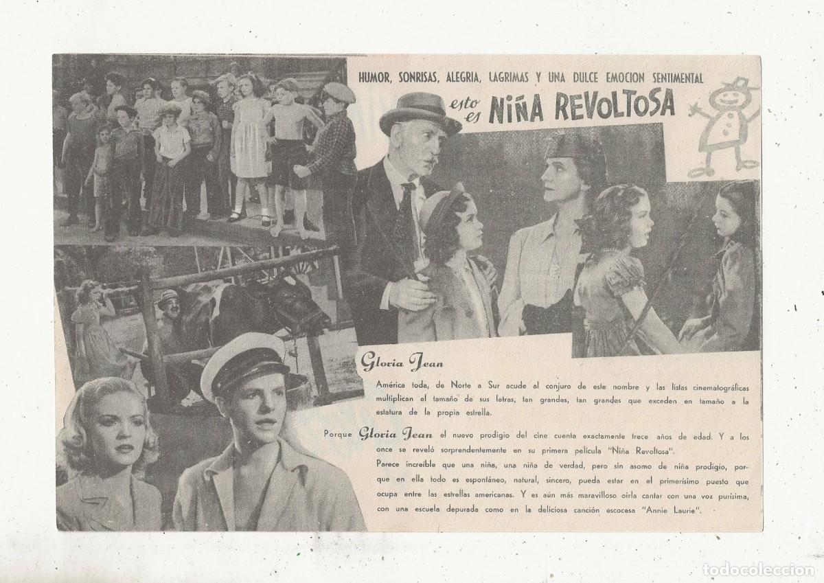 Cine: NI&Ntilde;A REVOLTOSA - PROGRAMA DE CINE DOBLE - Foto 2