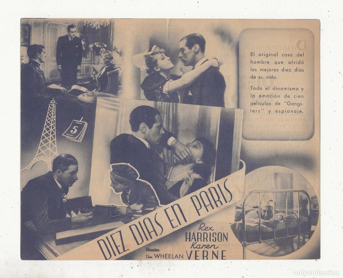 Cine: DIEZ D&Iacute;AS EN PAR&Iacute;S - PROGRAMA DE CINE DOBLE - Foto 2