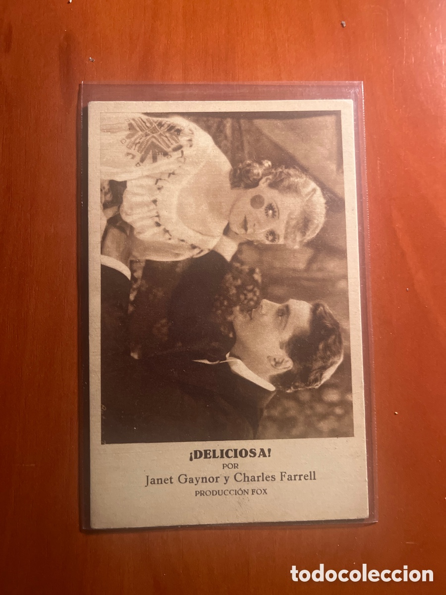 Cine: PROGRAMA DELICIOSA, JANET GAYNOR, (PRODUCCION FOX) - Foto 1