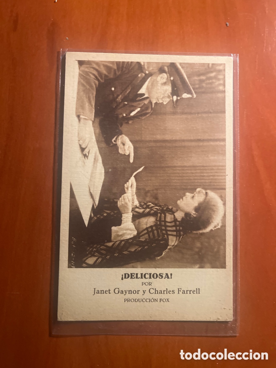 Cine: PROGRAMA DELICIOSA, JANET GAYNOR, (PRODUCCION FOX) - Foto 1