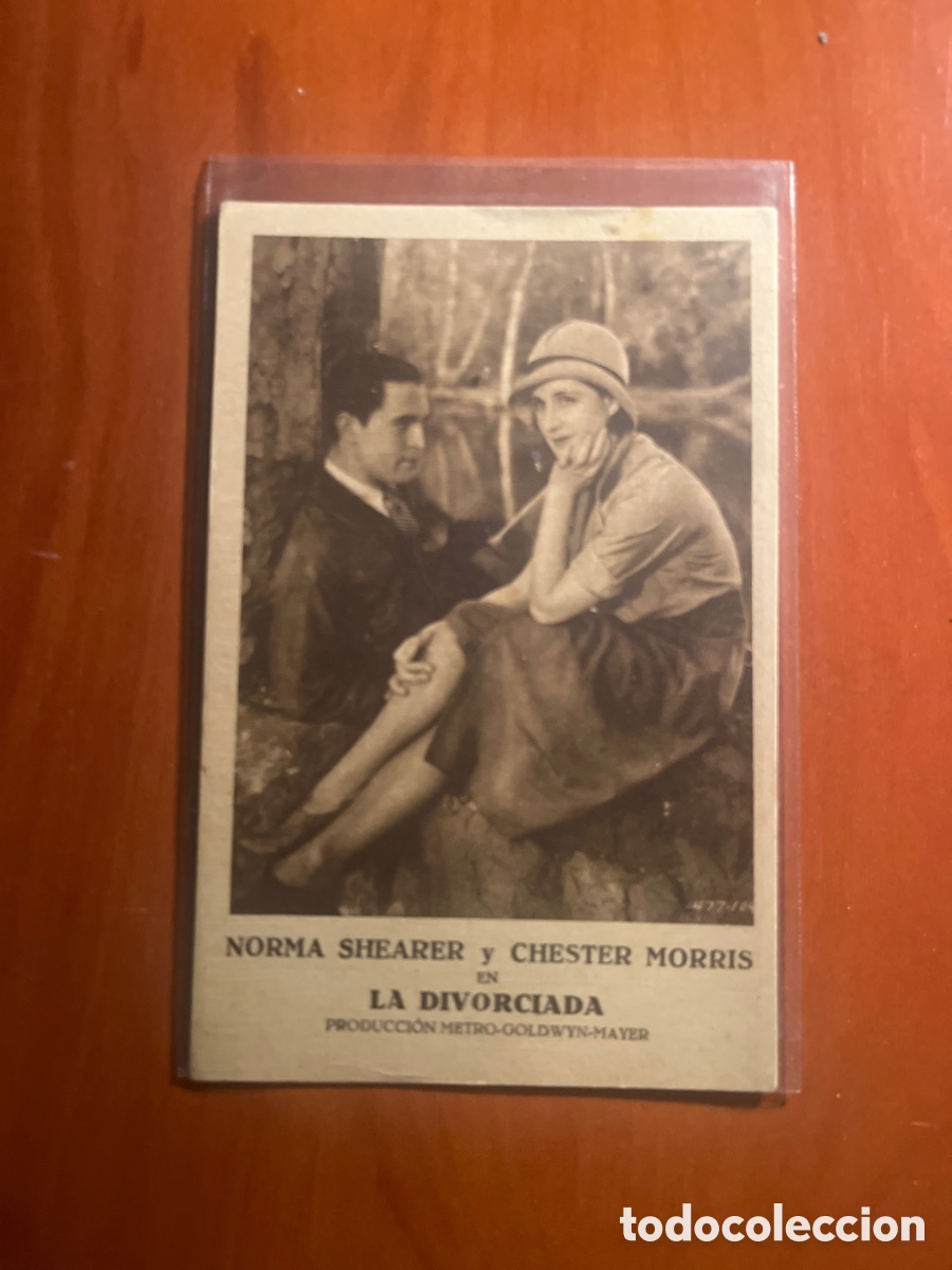 Cine: PROGRAMA LA DIVORCIADA, NORMA SHEAPER, (METRO GOLDWYN MAYER) - Foto 1