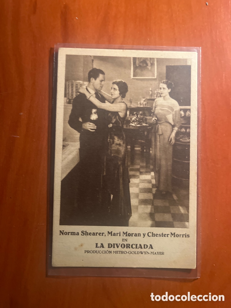 Cine: PROGRAMA LA DIVORCIADA, NORMA SHEAPER, (METRO GOLDWYN MAYER) - Foto 1