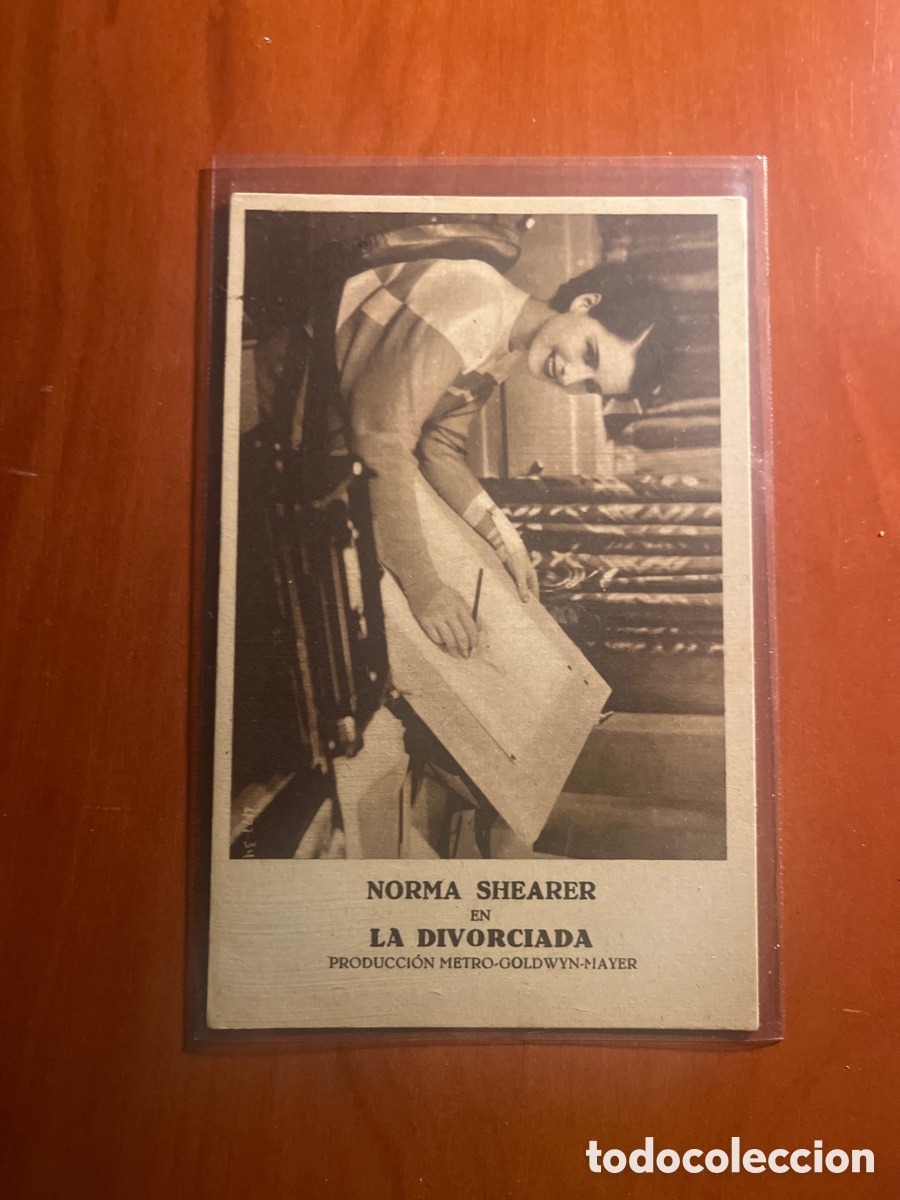 Cine: PROGRAMA LA DIVORCIADA, NORMA SHEAPER, (METRO GOLDWYN MAYER) - Foto 1
