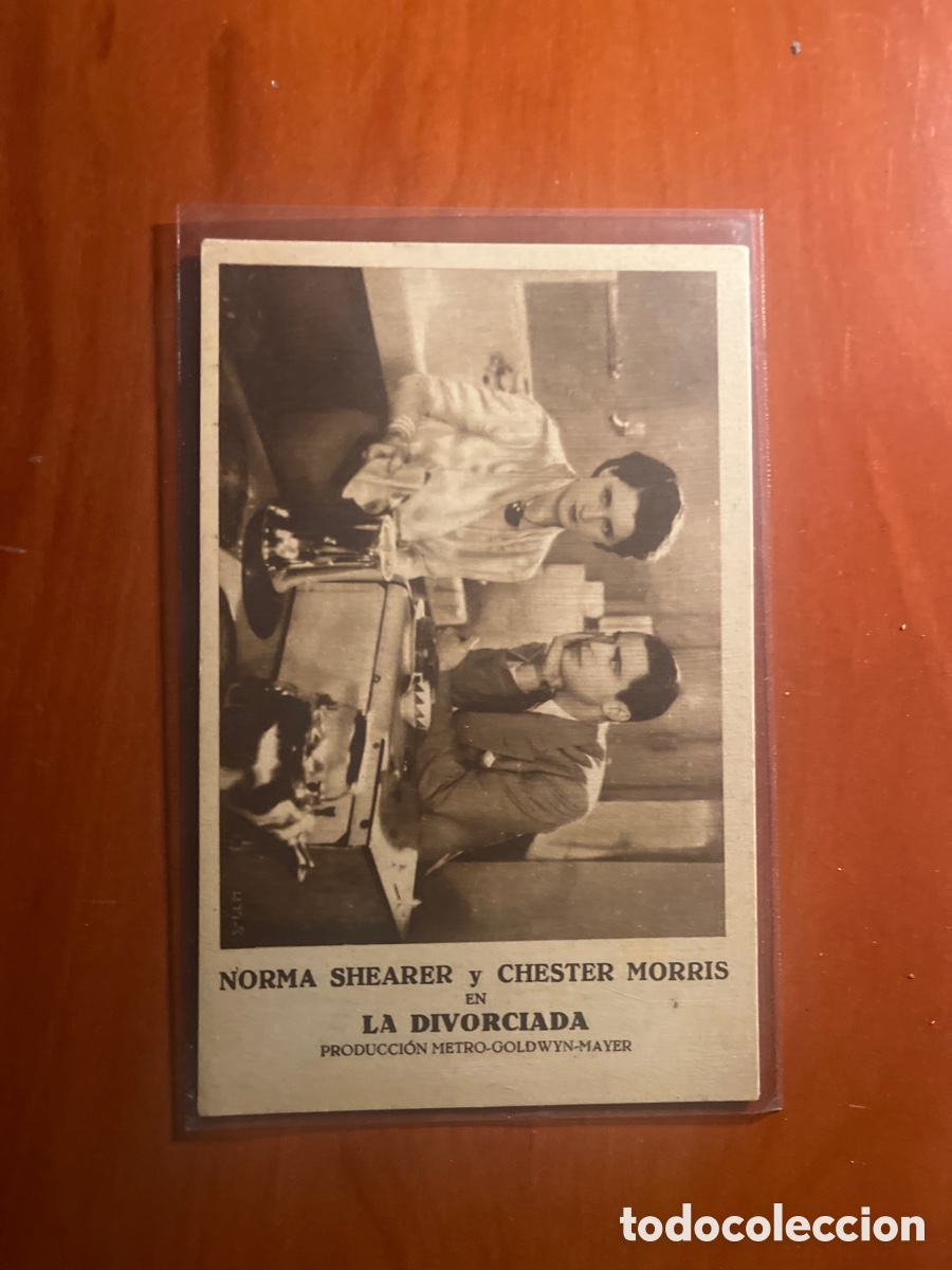 Cine: PROGRAMA LA DIVORCIADA, NORMA SHEAPER, (METRO GOLDWYN MAYER) - Foto 1