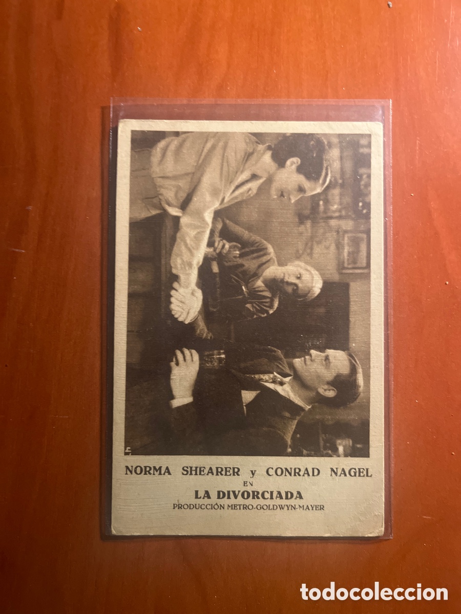 Cine: PROGRAMA LA DIVORCIADA, NORMA SHEAPER, (METRO GOLDWYN MAYER) - Foto 1