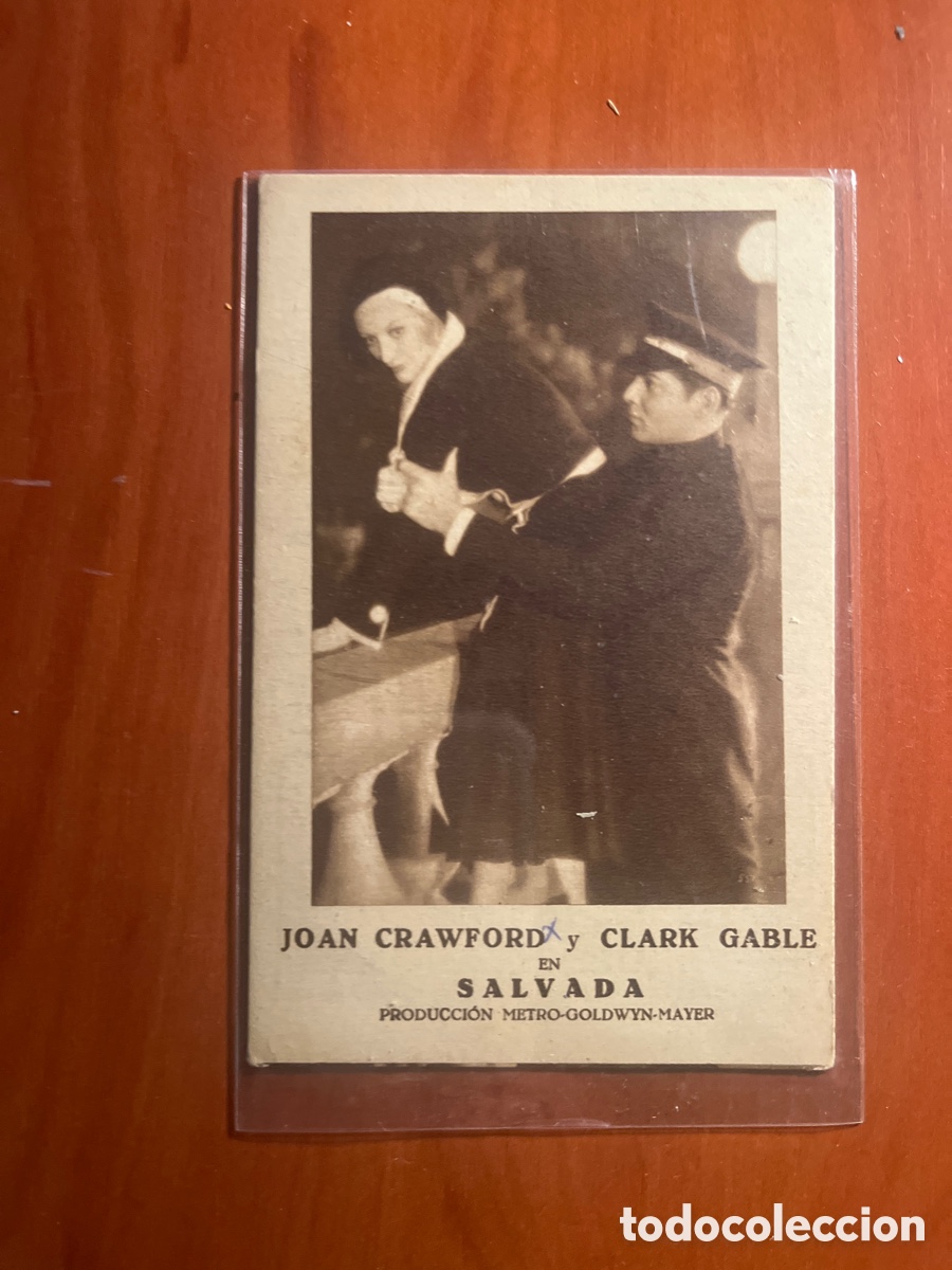 Cine: PROGRAMA SALVADA, JOAN CRAWFORD, (METRO GOLDWYN MAYER) - Foto 1