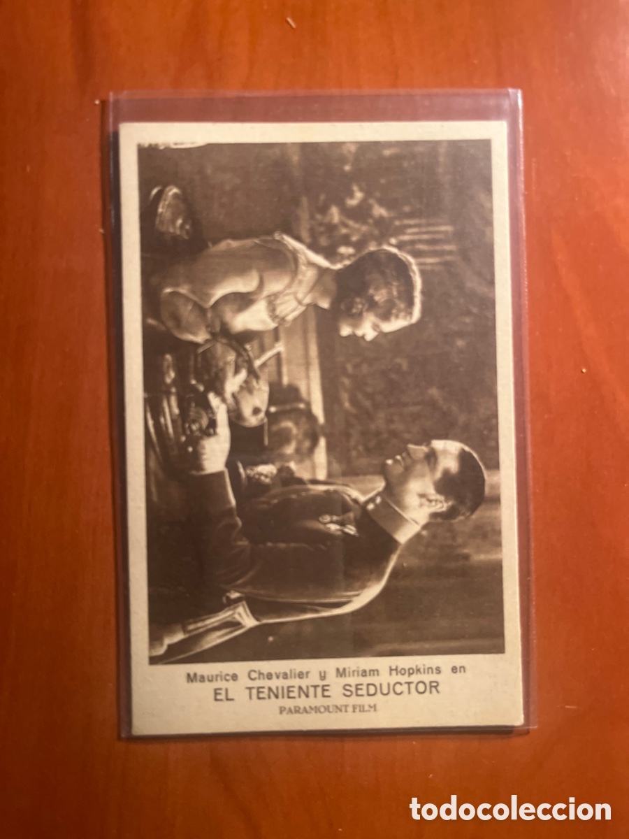 Cine: PROGRAMA EL TENIENTE SEDUCTOR, MAURICE CHEVALIER, (PARAMOUNT FILM) - Foto 1