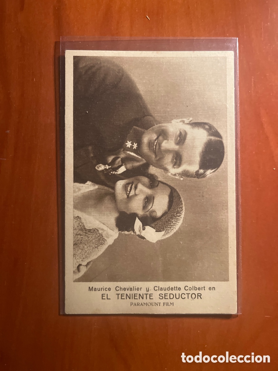 Cine: PROGRAMA EL TENIENTE SEDUCTOR, MAURICE CHEVALIER, (PARAMOUNT FILM) - Foto 1
