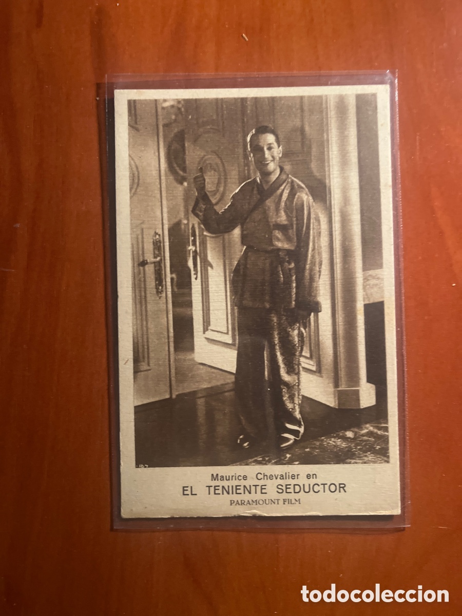Cine: PROGRAMA EL TENIENTE SEDUCTOR, MAURICE CHEVALIER, (PARAMOUNT FILM) - Foto 1