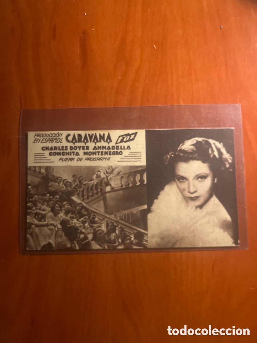 Cine: PROGRAMA CARAVANA, CHARLES BOYER, (PRODUCCION FOX EN ESPA&Ntilde;OL) - Foto 1