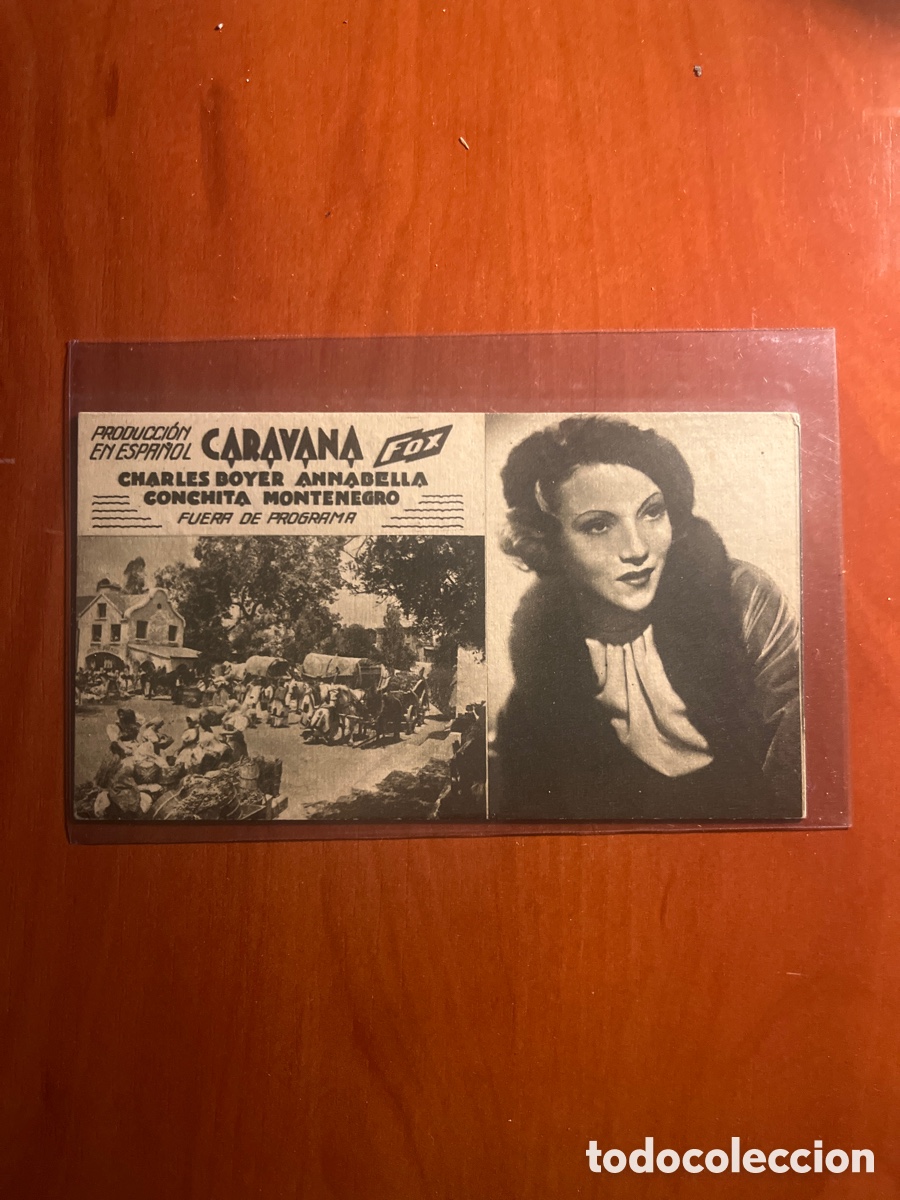 Cine: PROGRAMA CARAVANA, CHARLES BOYER, (PRODUCCION FOX EN ESPA&Ntilde;OL) - Foto 1