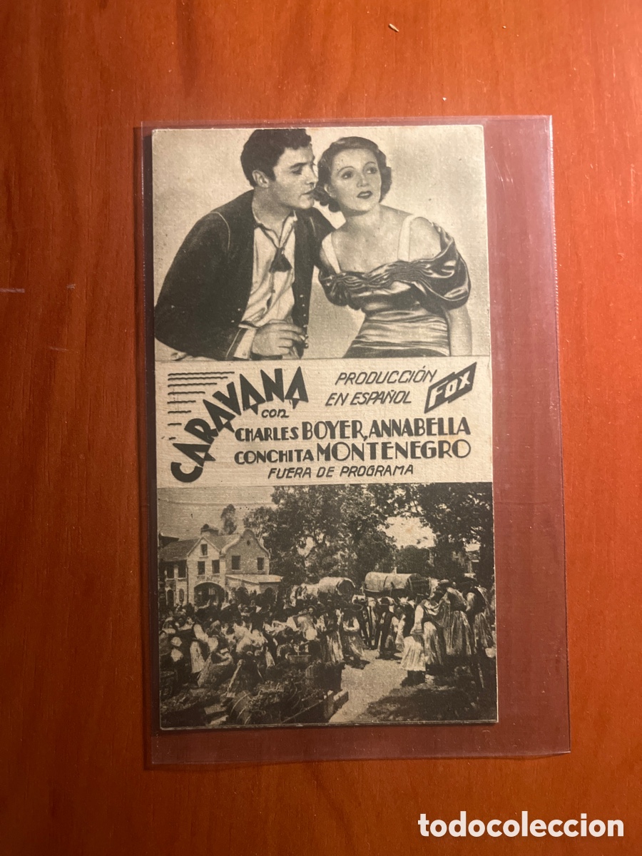 Cine: PROGRAMA CARAVANA, CHARLES BOYER, (PRODUCCION FOX EN ESPA&Ntilde;OL) - Foto 1