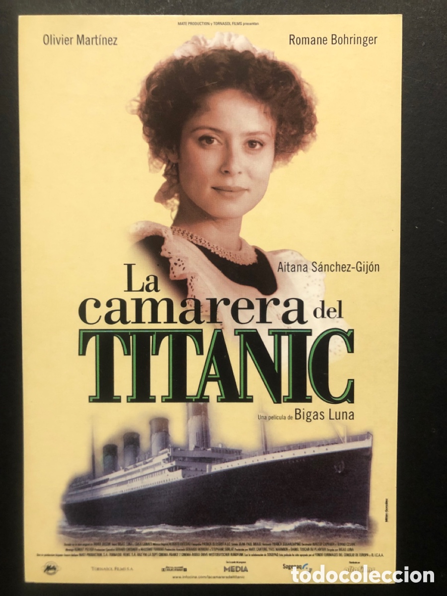 Cine: Programa tarjeta altafilms la camarera del titanic aitana sanchez gijon