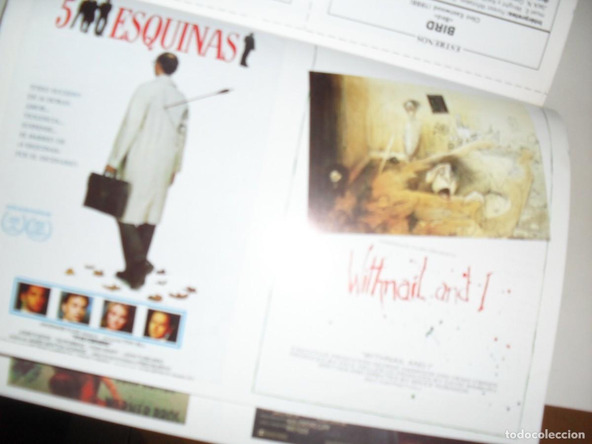 Cine: PROGRAMA DE MANO(DOBLE):5 ESQUINAS/WITHMAIL AND I.1989 - Foto 1
