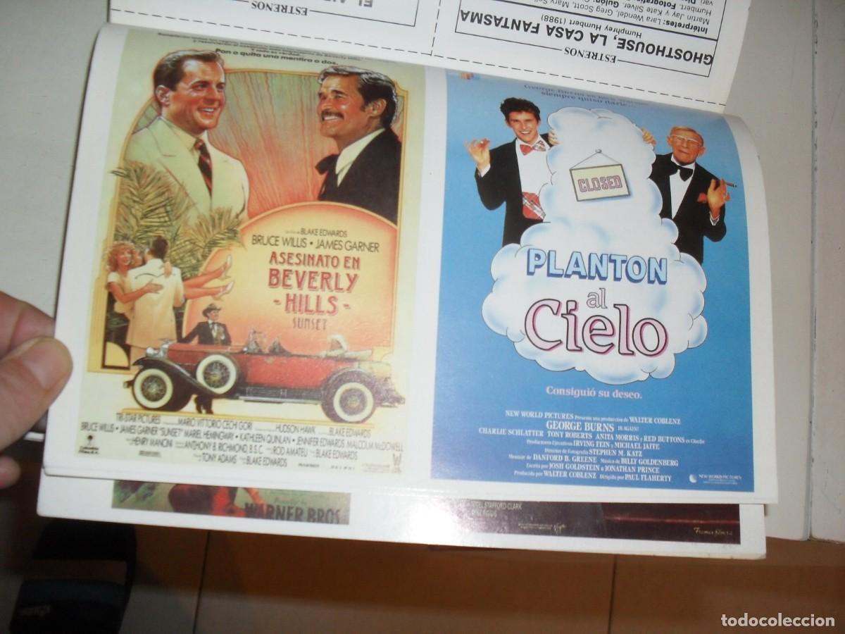 Kino: PROGRAMA DE MANO(DOBLE):ASESINATO EN BEVERLY HILLS/PLANTON AL CIELO.1989