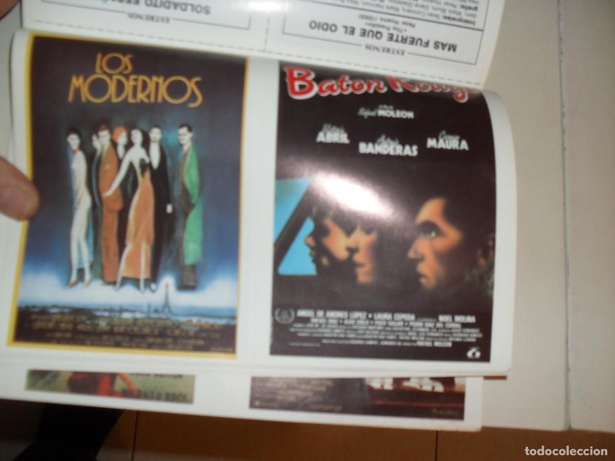 Cine: PROGRAMA DE MANO(DOBLE):LOS MODERNOS/BATON ROUGUE.1989 - Foto 1