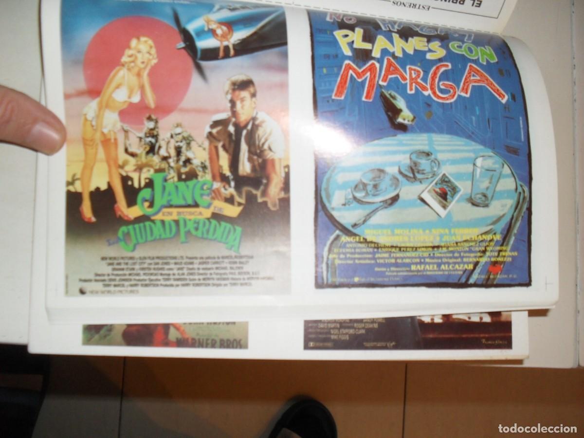 Kino: PROGRAMA DE MANO(DOBLE):JANE EN BUSCA DE LA CIUDAD PERDIDA/NO HAGAS PLANES CON MARGA.1989