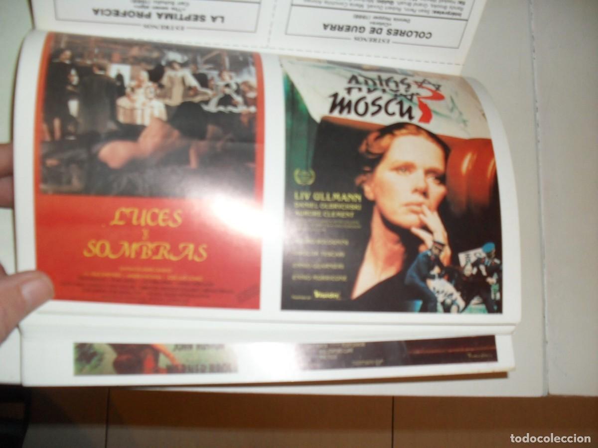 Cine: PROGRAMA DE MANO(DOBLE):LUCES Y SOMBRAS/ADIOS A MOSCU.1989 - Foto 1