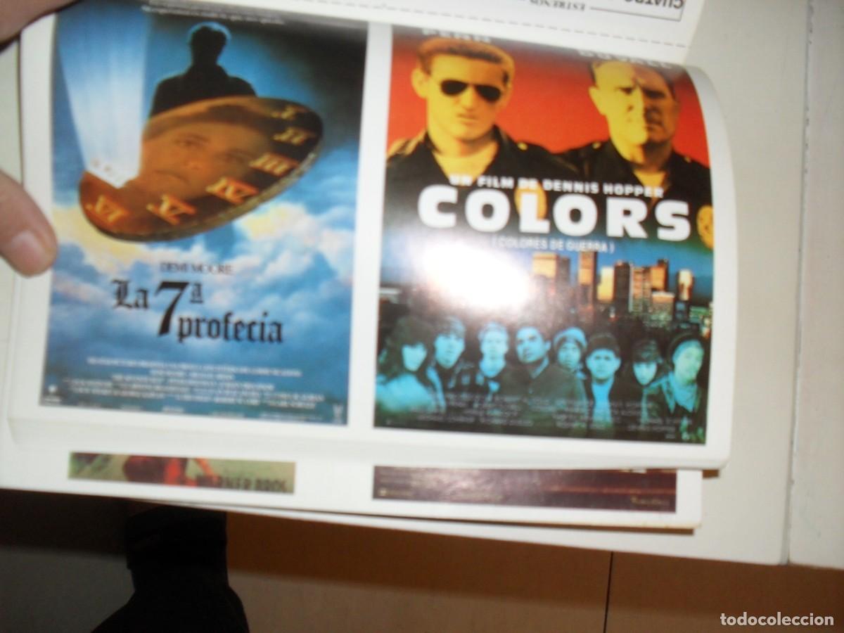 Cine: PROGRAMA DE MANO(DOBLE):LA SEPTIMA PROFECIA/COLORES DE GUERRA.1989 - Foto 1