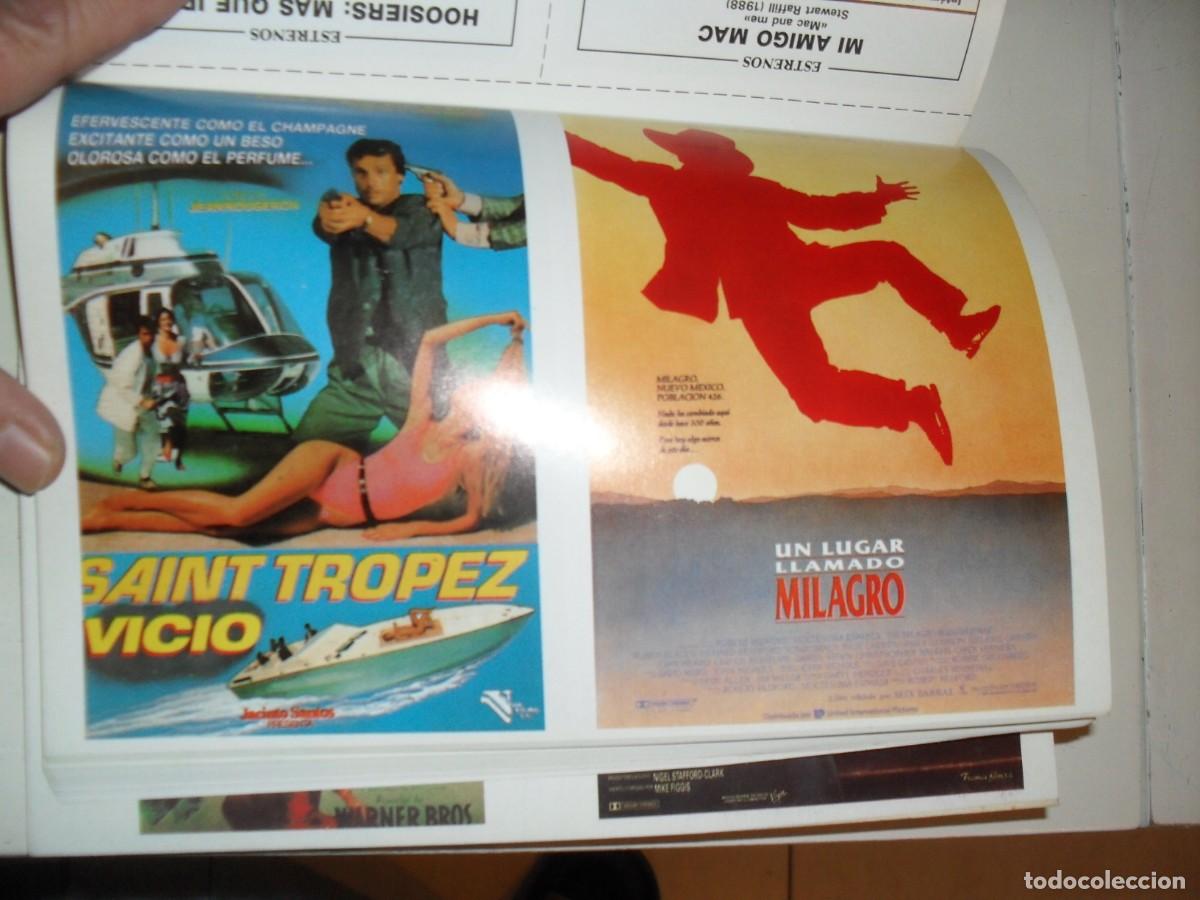 Kino: PROGRAMA DE MANO(DOBLE):SAINT TROPEZ VICIO/UN LUGAR LLAMADO MILAGRO.1989