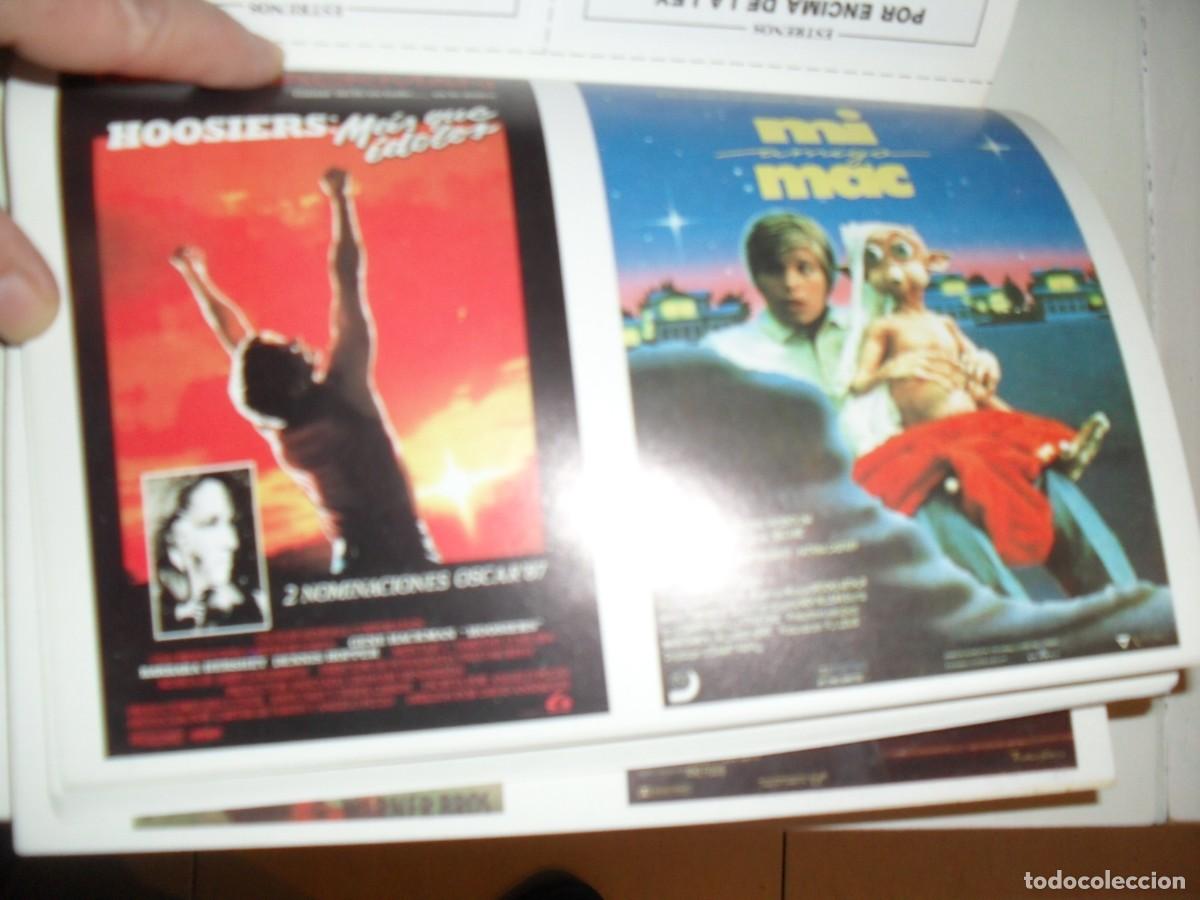 Kino: PROGRAMA DE MANO(DOBLE):HOOSIERS:MAS QUE IDOLOS/MI AMIGO MAC.1989