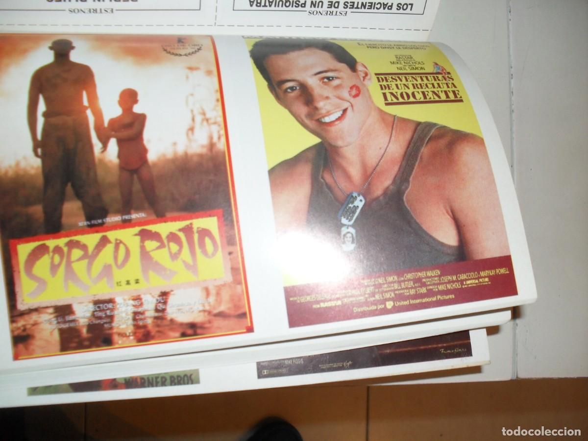 Kino: PROGRAMA DE MANO(DOBLE):SORGO ROJO/DESVENTURAS DE UN RECLUTA INOCENTE.1989