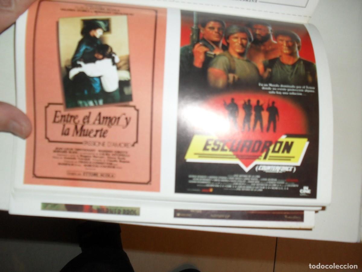 Cine: PROGRAMA DE MANO(DOBLE):ENTRE EL AMOR Y LA MUERTE/ESCUADRON.1989 - Foto 1