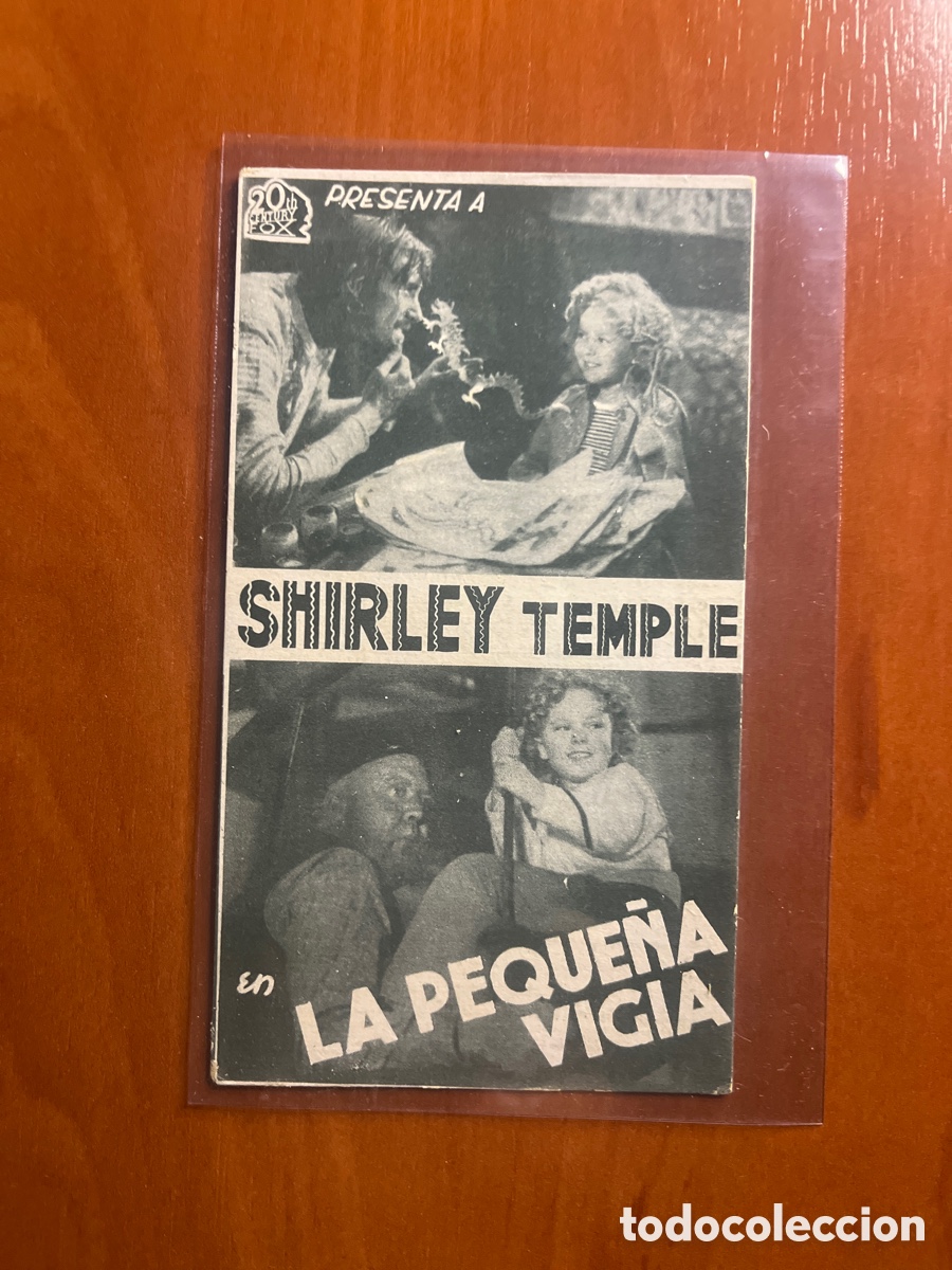 Cine: PROGRAMA LA PEQUE&Ntilde;A VIG&Iacute;A, SHIRLEY TEMPLE, (20th CENTURY FOX) - Foto 1