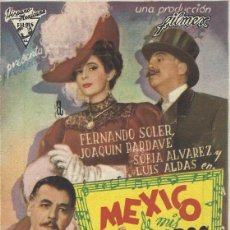  Foglietti di film di film antichi di cinema: F6931 MEXICO DE MIS RECUERDOS