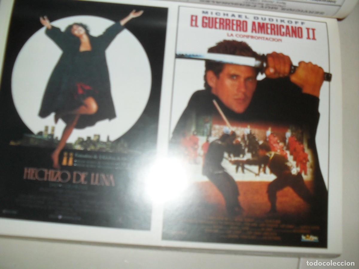 Kino: PROGRAMA DE MANO(DOBLE):HECHIZO DE LUNA/EL GUERRERO AMERICANO II.1989