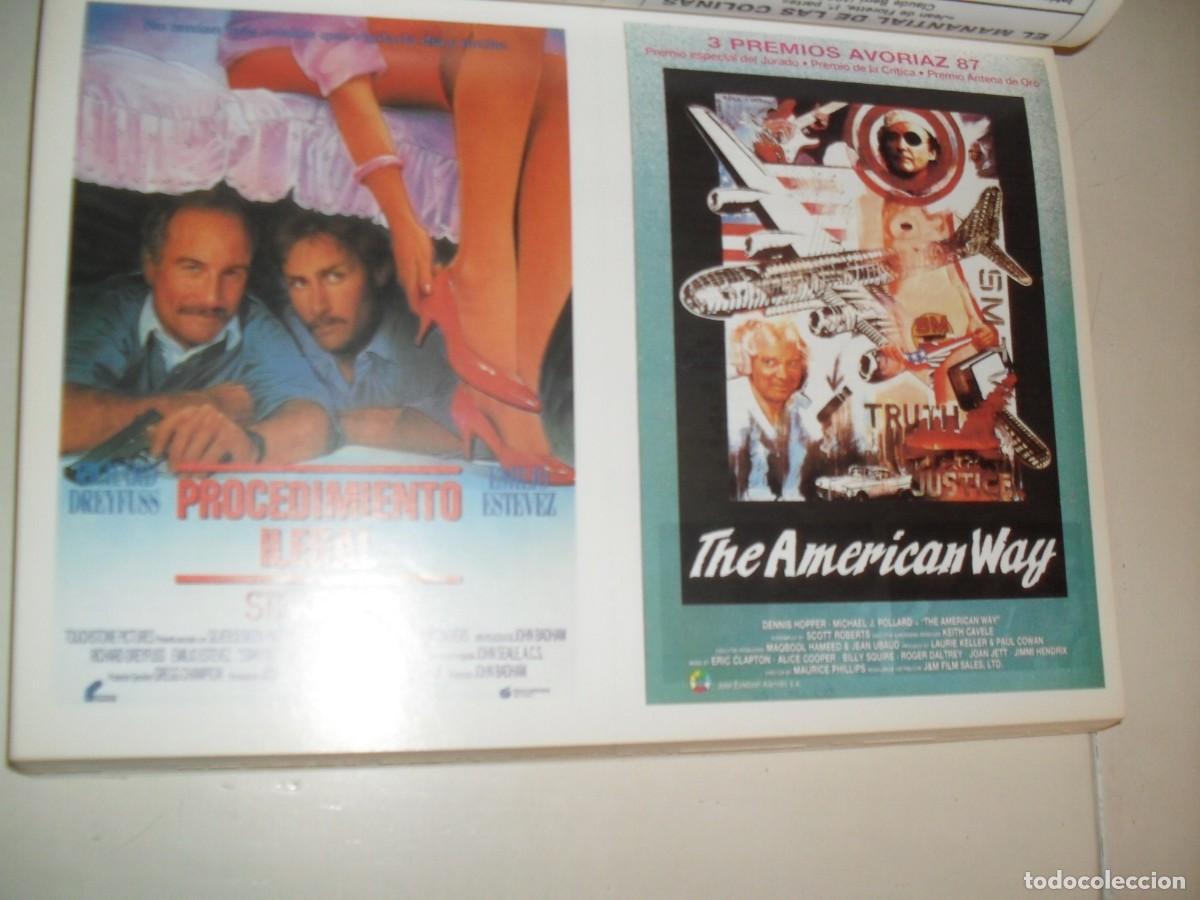 Kino: PROGRAMA DE MANO(DOBLE):PROCEDIMIENTO ILEGAL/THE AMERICAN WAY.1989