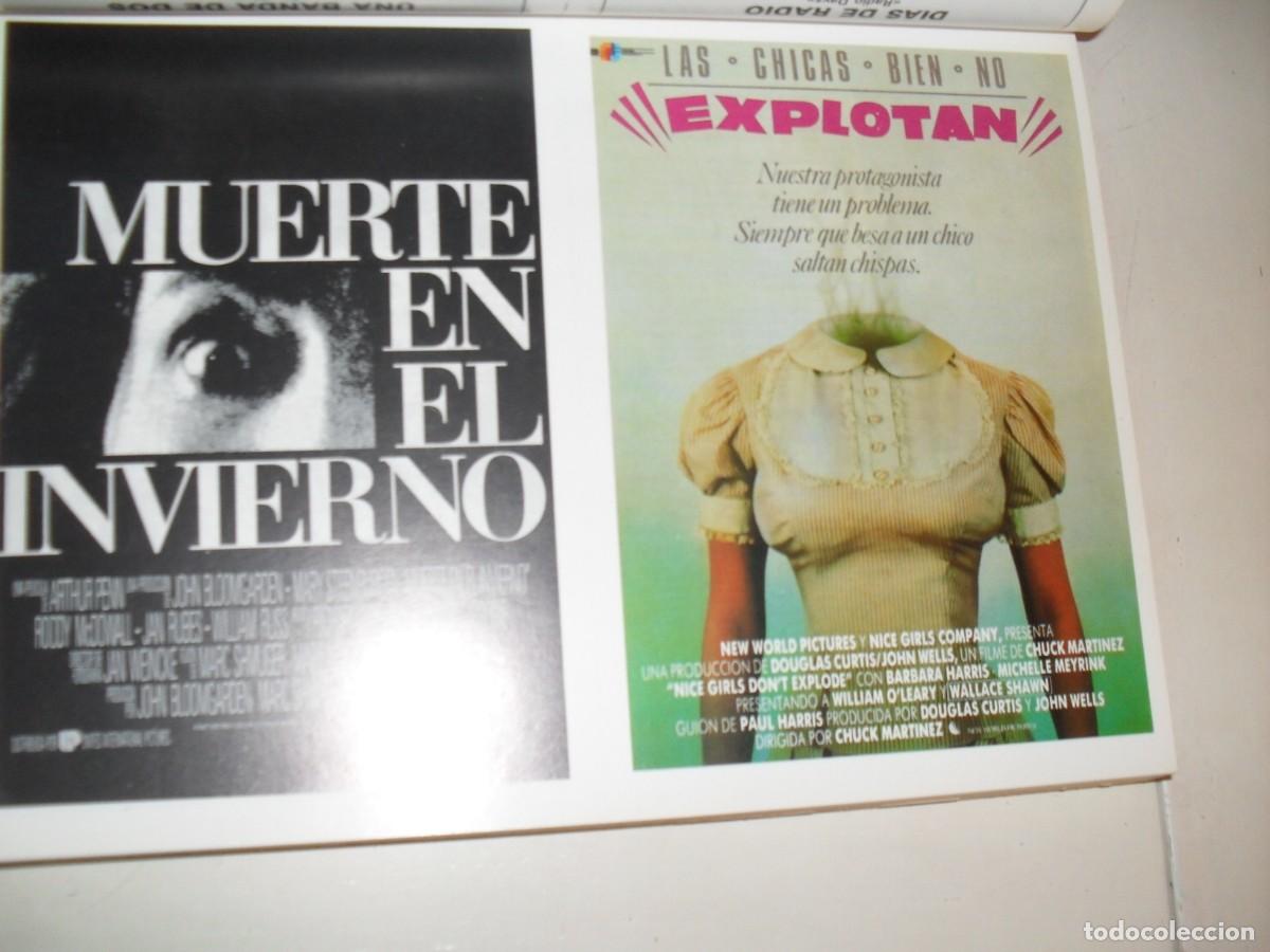 Kino: PROGRAMA DE MANO (DOBLE):MUERTE EN INVIERNO/LAS CHICAS BIEN NO EXPLOTAN.1989