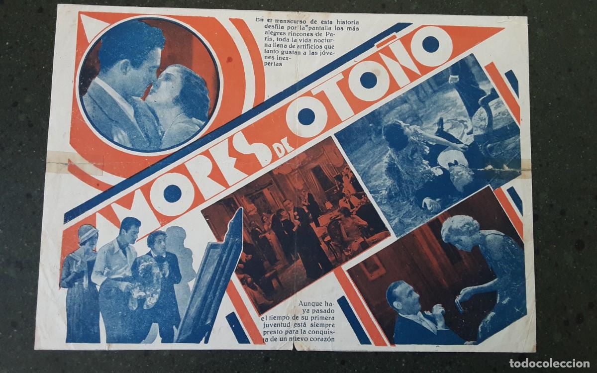 Cine: AMORES DE OTO&Ntilde;O, Gilbert Roland, programa doble 1933 - Foto 2