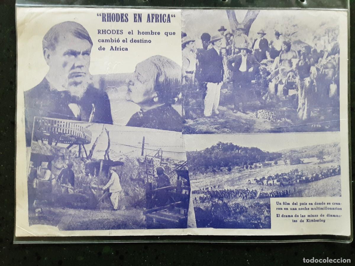 Cine: Rhodes en &Aacute;frica Walter Huston, programa doble 1941 - Foto 2