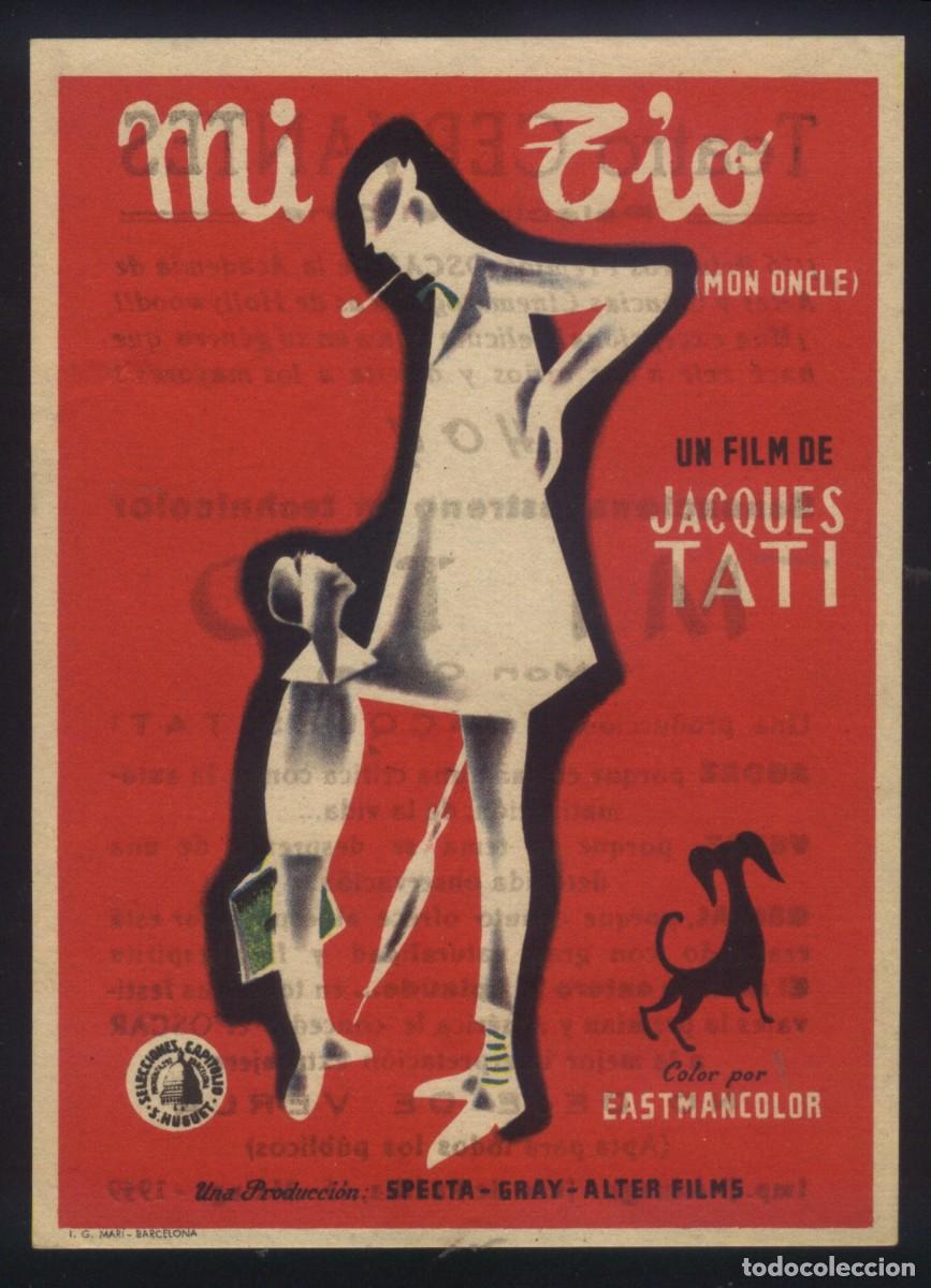 Kino: Q-07287- MI TIO (Mon oncle) (TEATRO CERVANTES - MALAGA) Jacques Tati - Jean-Pierre Zola