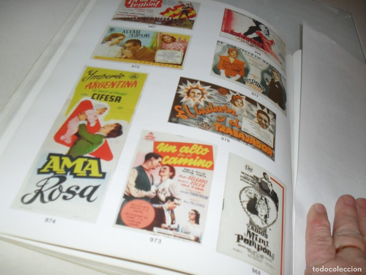 Kino: LAMINA,EN PAPEL COUCHE,CON REPRODUCCION DE 11 DIFICILES PROGRAMAS DE MANO.EDITADO 2003