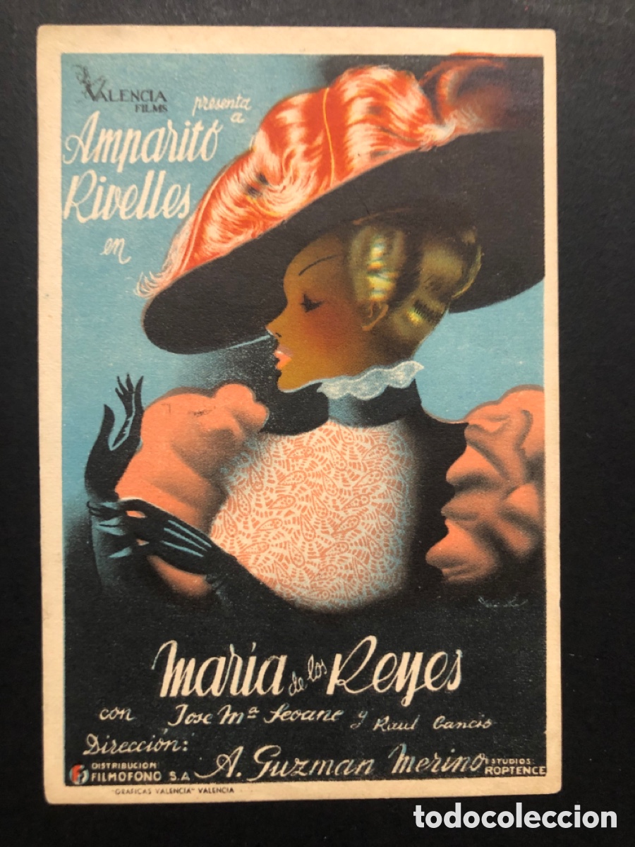 Cine: Programa mar&iacute;a de los reyes amparo Rivelles A - Foto 1