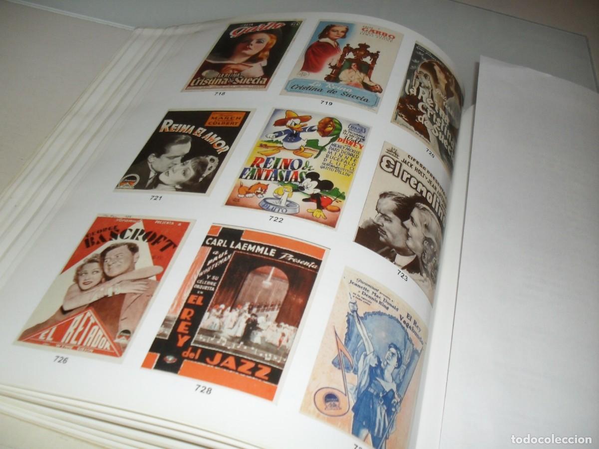  Flyers Publicitaires de films Anciens: LAMINA,EN PAPEL COUCHE,CON REPRODUCCION DE 13 DIFICILES PROGRAMAS DE MANO.EDITADO 2003