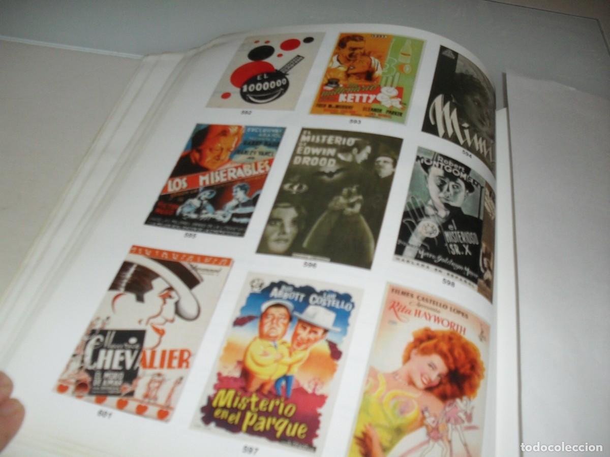  Flyers Publicitaires de films Anciens: LAMINA,EN PAPEL COUCHE,CON REPRODUCCION DE 13 DIFICILES PROGRAMAS DE MANO.EDITADO 2003