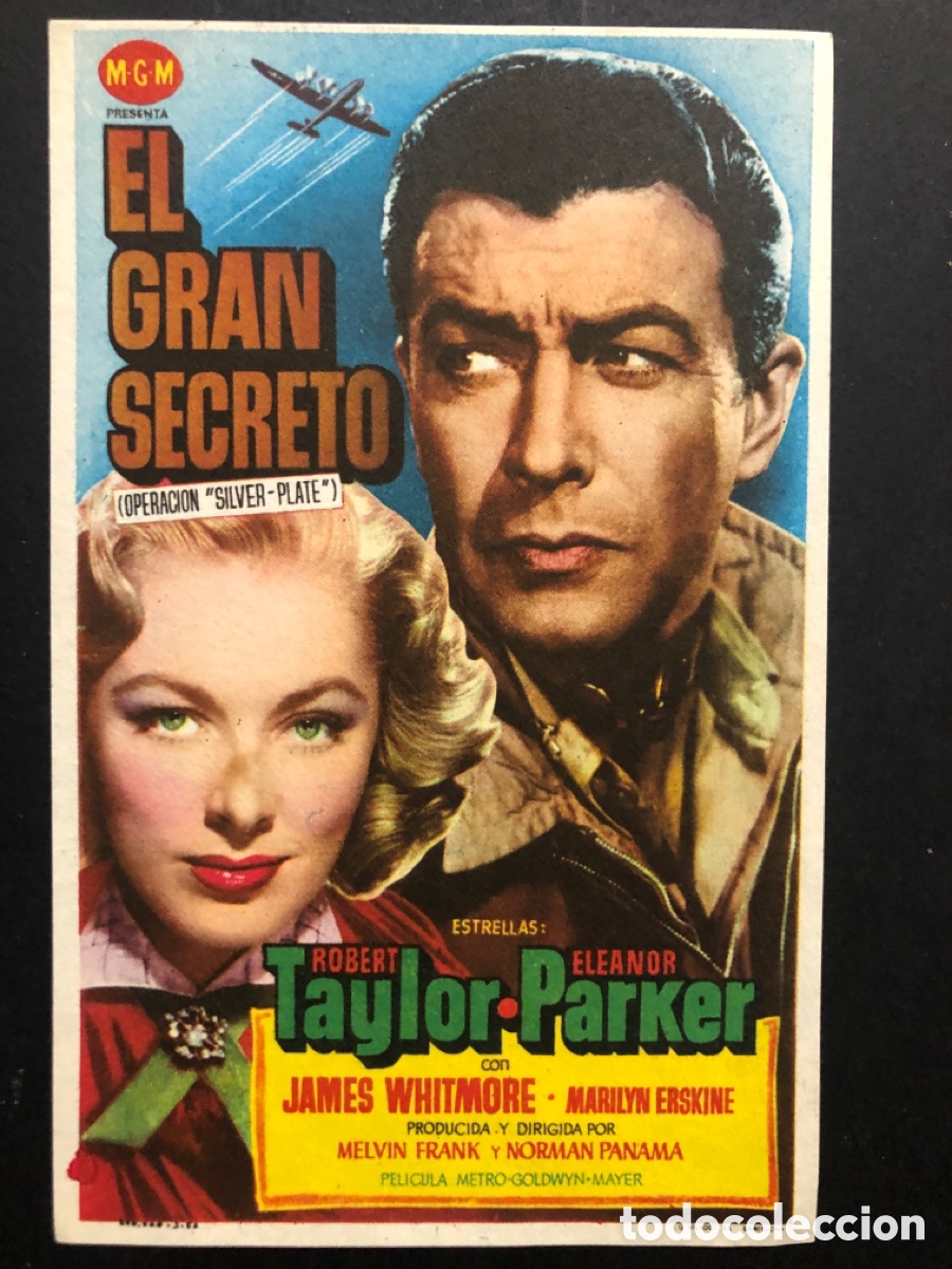 Cine: Programa MGM el gran secreto robert taylor A - Foto 1