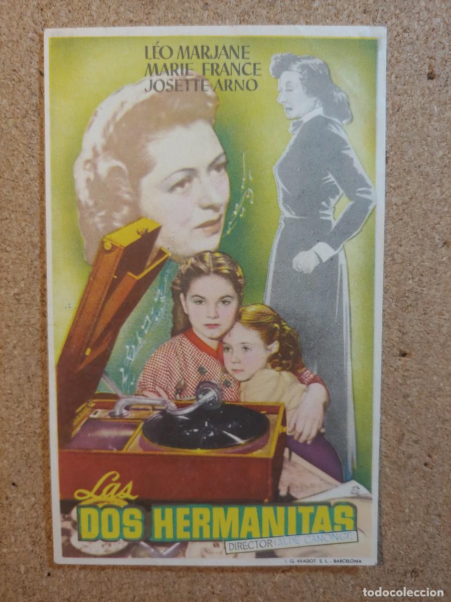 Cine: FOLLETO DE MANO DE LA PELICULA LAS DOS HERMANAS - Foto 1
