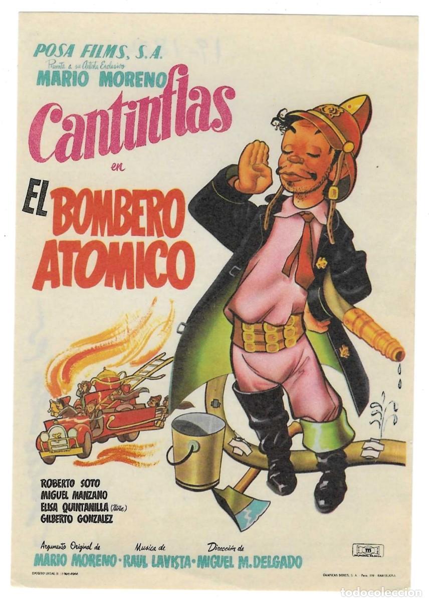 Cine: Programa Cine. El Bombero At&oacute;mico. Mario Moreno Cantinflas. 19-1824 - Foto 1