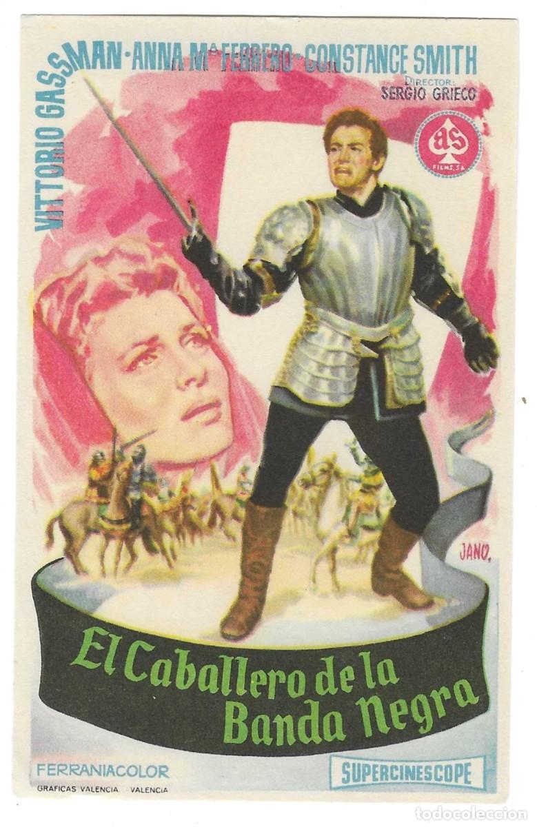 Cine: Programa Cine. El Caballero de la Banda Negra. Vittorio Gassman. 19-1830