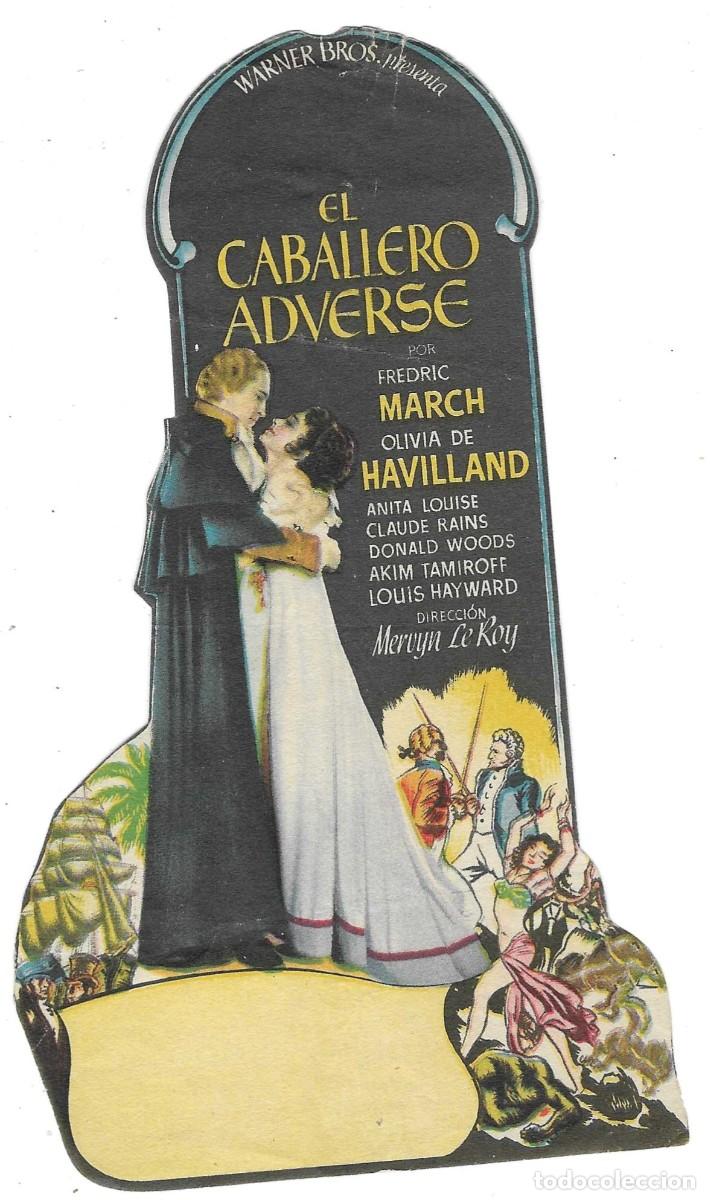 Cine: Programa Cine. El Caballero Adverse. Fredic March. 19-1832 - Foto 1
