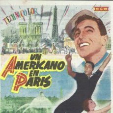 Cine: F585 UN AMERICANO EN PARIS