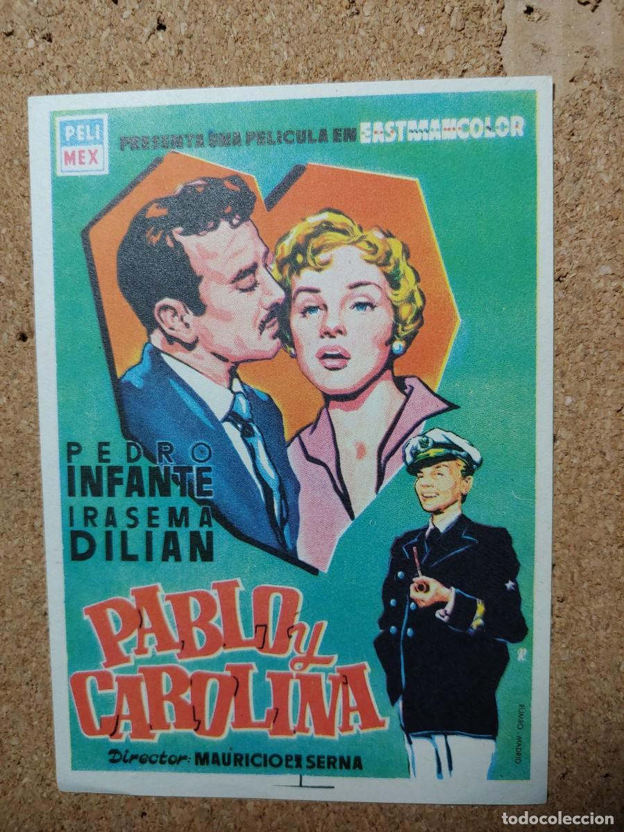 Folleto De Mano De La Pelicula Pablo Y Carilina Buy Flyers Of Classic   461059017 