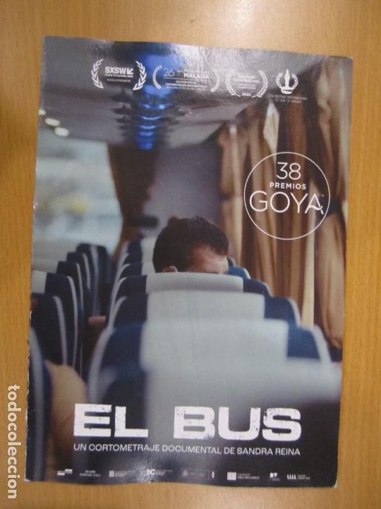 Foglietti di film di film antichi di cinema: el bus - folleto original cine invitacion - cortometraje documental