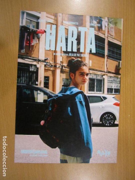 Foglietti di film di film antichi di cinema: harta - folleto original cine invitacion - cortometraje